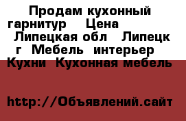 Продам кухонный гарнитур  › Цена ­ 100 000 - Липецкая обл., Липецк г. Мебель, интерьер » Кухни. Кухонная мебель   